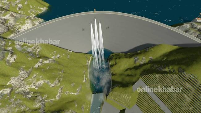 布達(dá)甘達(dá)基水電站效果圖圖:OnlineKhabar