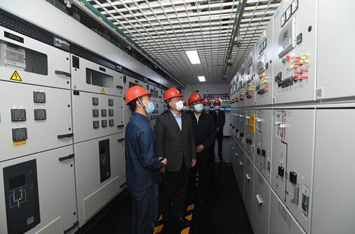 毛偉明董事長(zhǎng)、辛保安總經(jīng)理赴國(guó)網(wǎng)北京電力督導(dǎo)檢查全國(guó)兩會(huì)供電保障工作