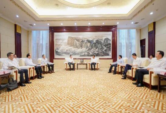 中國(guó)能建黨委書(shū)記、董事長(zhǎng)汪建平拜會(huì)四川省委書(shū)記彭清華