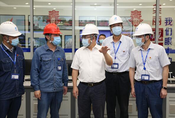 華電集團公司董事、總經(jīng)理、黨組副書記葉向東到江蘇區(qū)域企業(yè)調(diào)研