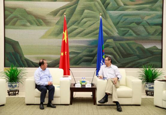 國(guó)家電投黨組書記、董事長(zhǎng)錢智民會(huì)見上海交通大學(xué)校長(zhǎng)、中國(guó)工程院院士林忠欽