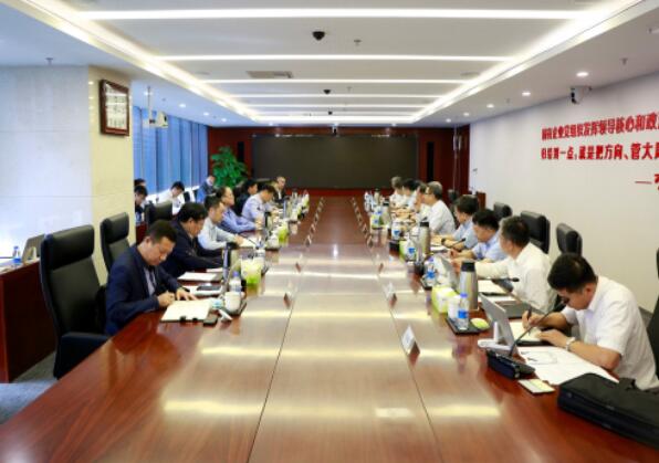 錢智民會見鞍鋼集團(tuán)董事長、黨委書記譚成旭