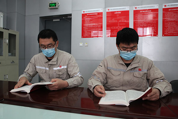 大唐海勃灣水利樞紐公司:學黨史 啟新程