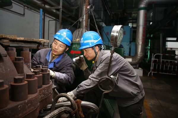 大唐石門發(fā)電公司：五一，我在檢修一線！