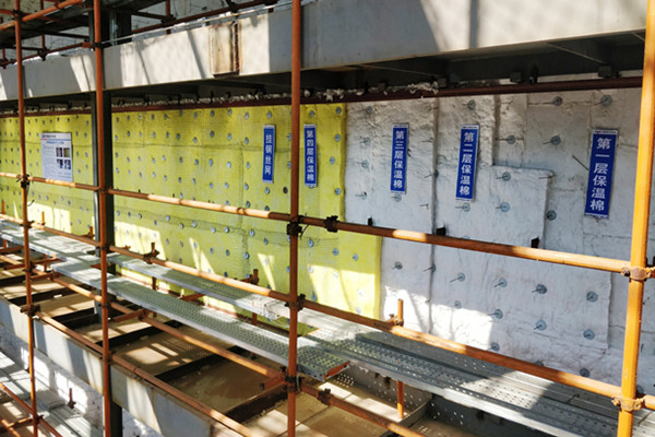 國(guó)能(連江)港電有限公司開(kāi)展保溫材料容重檢查