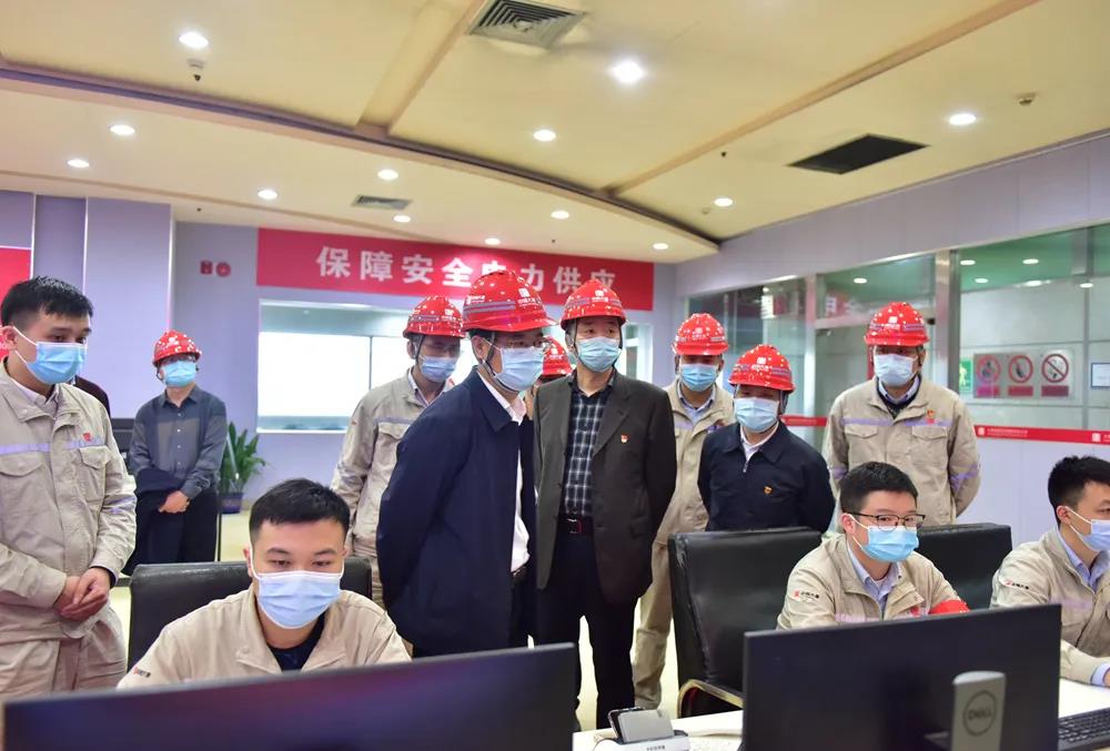 華銀電力賀子波、陳自強(qiáng)一行到湘潭發(fā)電公司調(diào)研