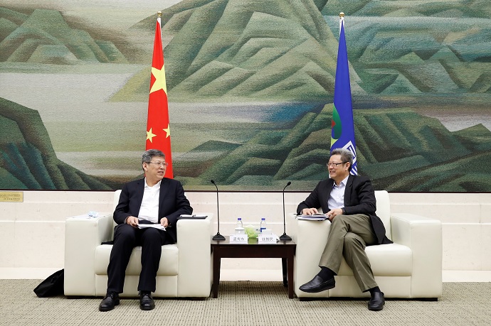 錢智民會(huì)見內(nèi)蒙古自治區(qū)黨委常委、通遼市委書記孟憲東