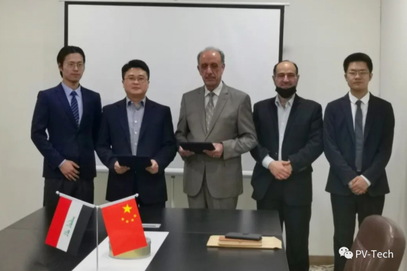 中國能建與伊拉克、越南簽署355MW光伏項目