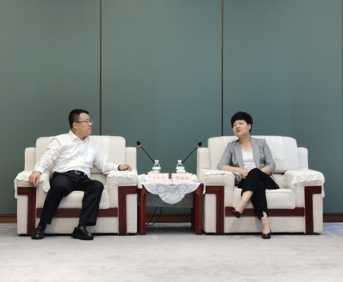 王小軍拜會廣西壯族自治區(qū)黨委常委、常務(wù)副主席蔡麗新