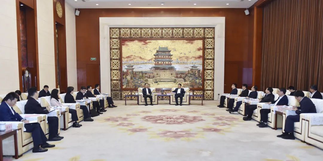 大唐集團(tuán)有限公司黨組書記、董事長鄒磊拜會(huì)江西省省長葉建春