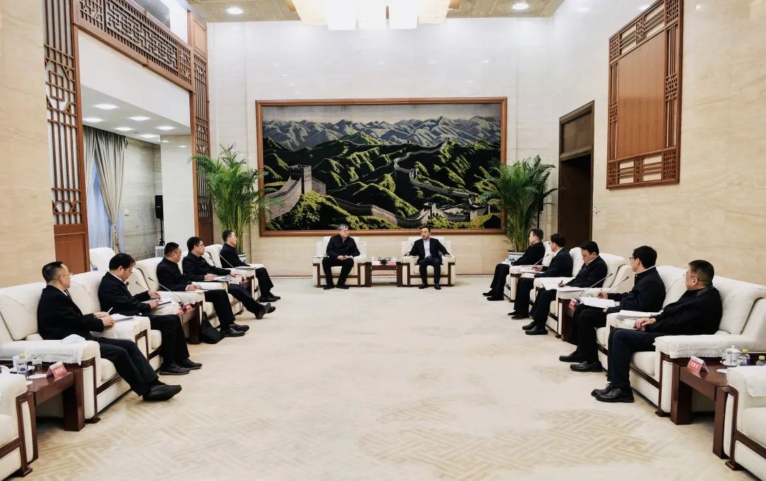 大唐集團鄒磊、劉明勝會見國家能源集團黨組書記、董事長劉國躍