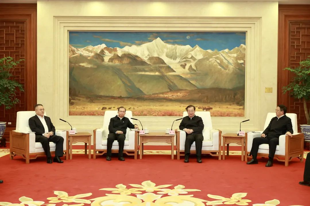 華電集團(tuán)董事長(zhǎng)江毅、總經(jīng)理葉向東拜會(huì)云南省委書記王寧、省長(zhǎng)王予波