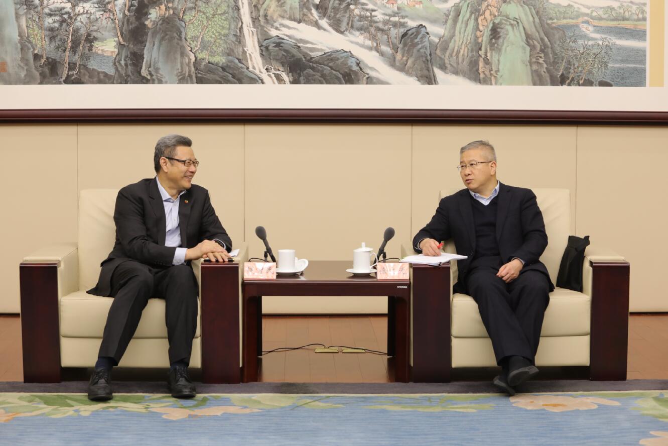 國家電投黨組書記、董事長錢智民拜會浙江省委常委、常務(wù)副省長徐文光
