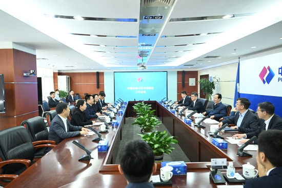 中國電建黨委書記、董事長丁焰章會見蘇州高新區(qū)黨工委書記毛偉