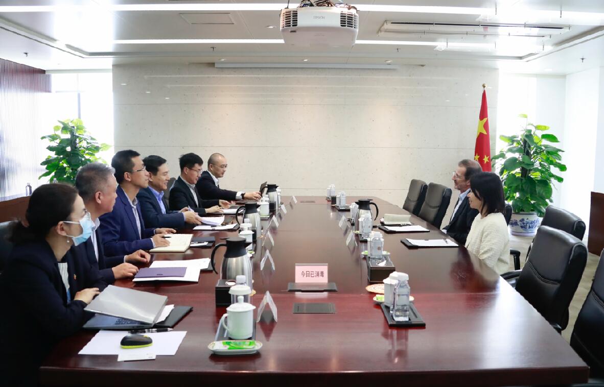 國家電投黨組成員、副總經(jīng)理陳海斌會見國際鋁業(yè)協(xié)會秘書長邁爾斯·珀瑟