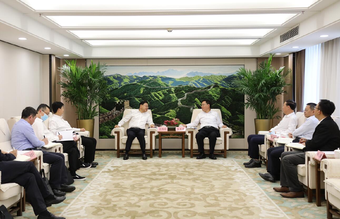 國資委黨委書記、主任張玉卓會見廣東省政府主要負(fù)責(zé)同志