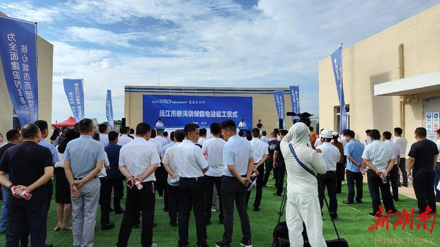 總用時不到90天，一座儲能電站在新灣鎮(zhèn)拔地而起
