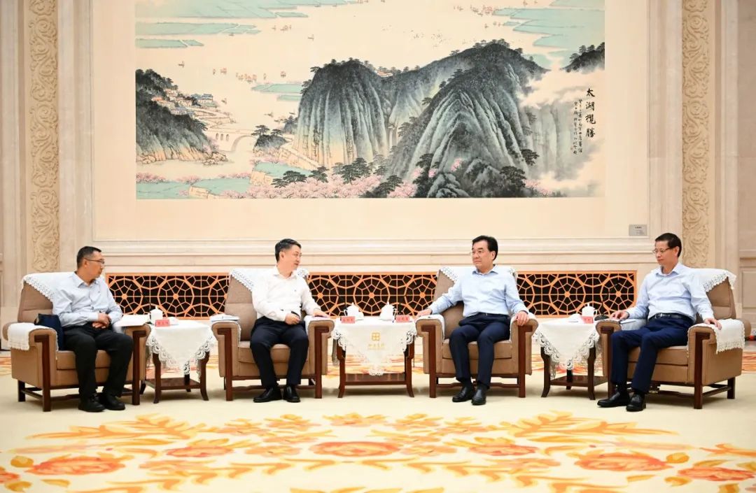 華能集團(tuán)黨組書記、董事長溫樞剛拜會(huì)江蘇省委書記信長星、省長許昆林