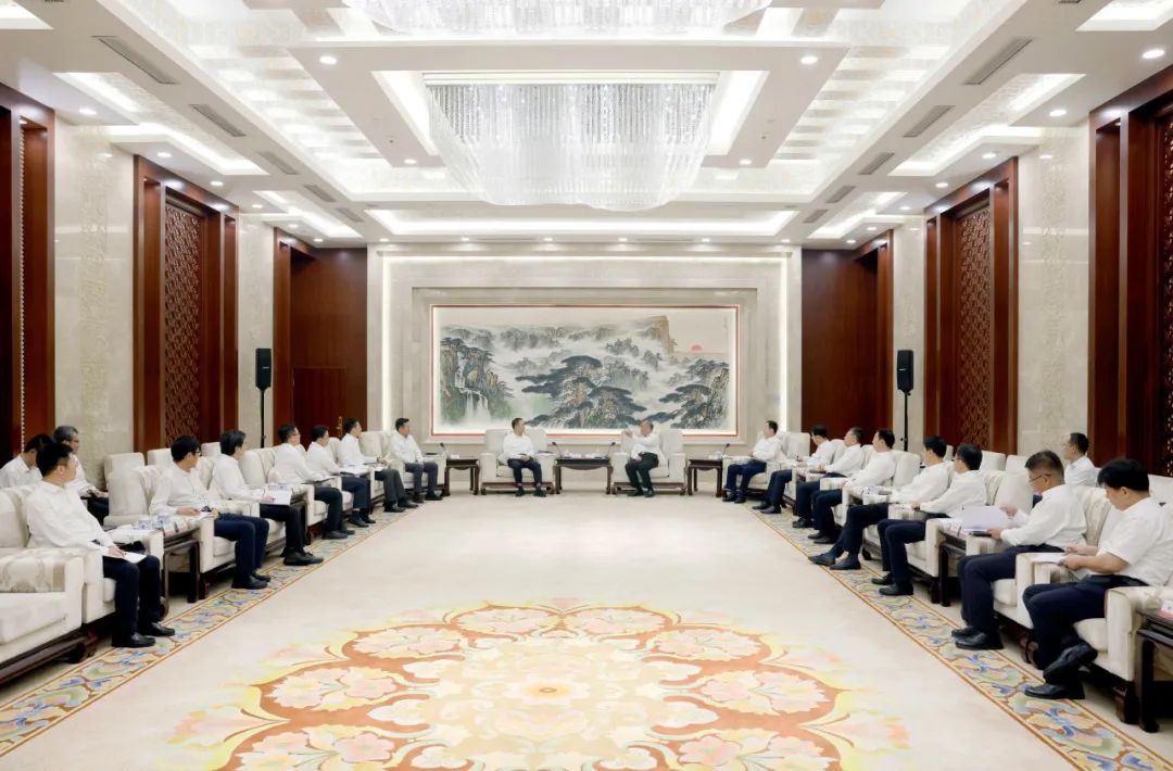 大唐集團(tuán)鄒磊、劉明勝拜會山東省委書記林武、省長周乃翔