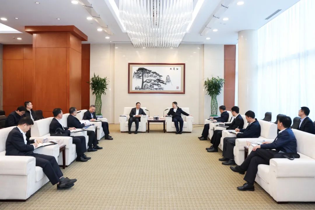華能集團(tuán)黨組書記、董事長溫樞剛會見中國鐵建黨委書記、董事長汪建平