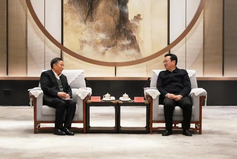中國能建黨委書記、董事長宋海良拜會河北省委常委，雄安新區(qū)黨工委書記、管委會主任張國華并開展實地考察