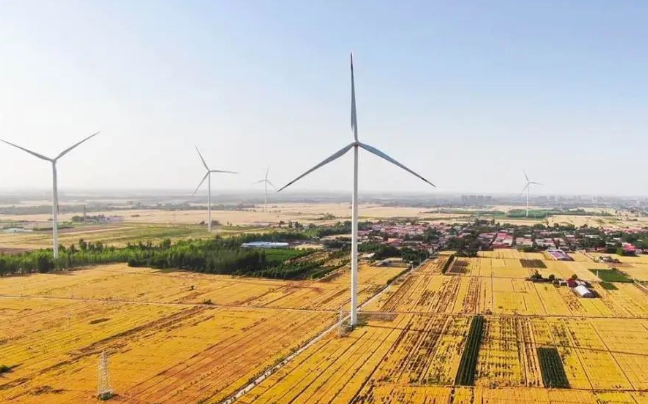 寰泰能源又一風(fēng)電項(xiàng)目落地河北柏鄉(xiāng)，總?cè)萘?0MW