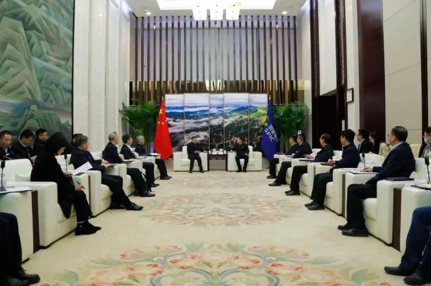 國(guó)家電投黨組書記、董事長(zhǎng)劉明勝會(huì)見東方電氣黨組書記、董事長(zhǎng)俞培根
