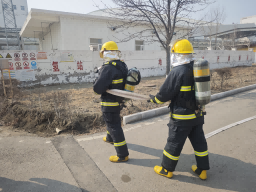 華潤電力盤錦公司發(fā)電黨支部、綜合黨支部聯(lián)合開展消防應(yīng)急演練