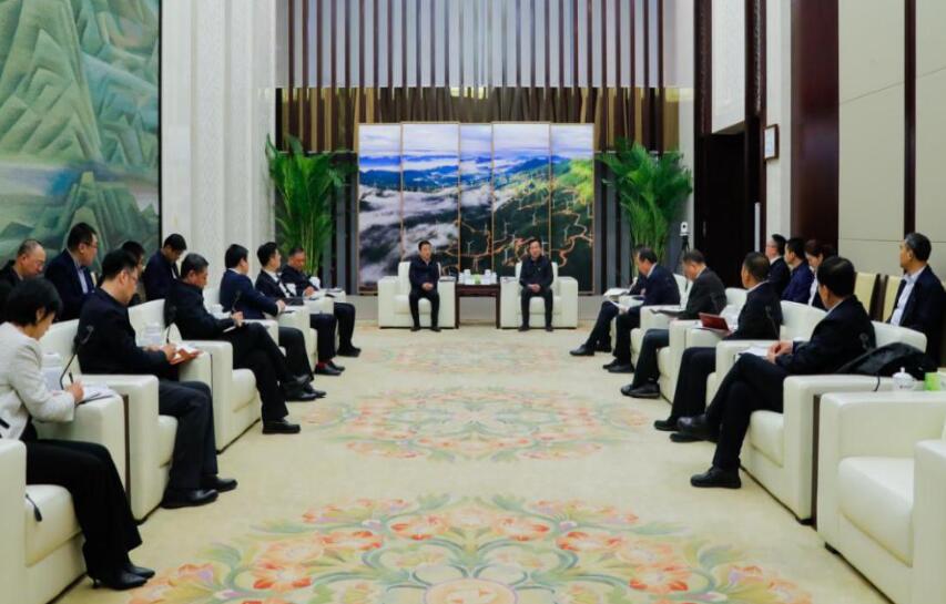 國家電投黨組書記、董事長劉明勝會見遼寧省委常委、沈陽市委書記王新偉
