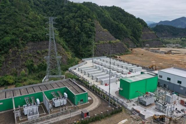 浙西山區(qū)首座“光儲聯(lián)動”110千伏電網側儲能電站投運