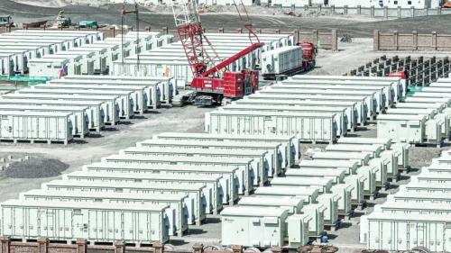 中國(guó)首個(gè)GWh級(jí)儲(chǔ)能項(xiàng)目,海博思創(chuàng)在荒漠建立起“綠色長(zhǎng)城”