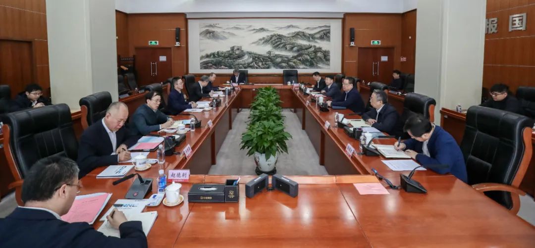 中核集團(tuán)會(huì)見(jiàn)中國(guó)一重董事、總經(jīng)理、黨委副書(shū)記呂智強(qiáng)一行