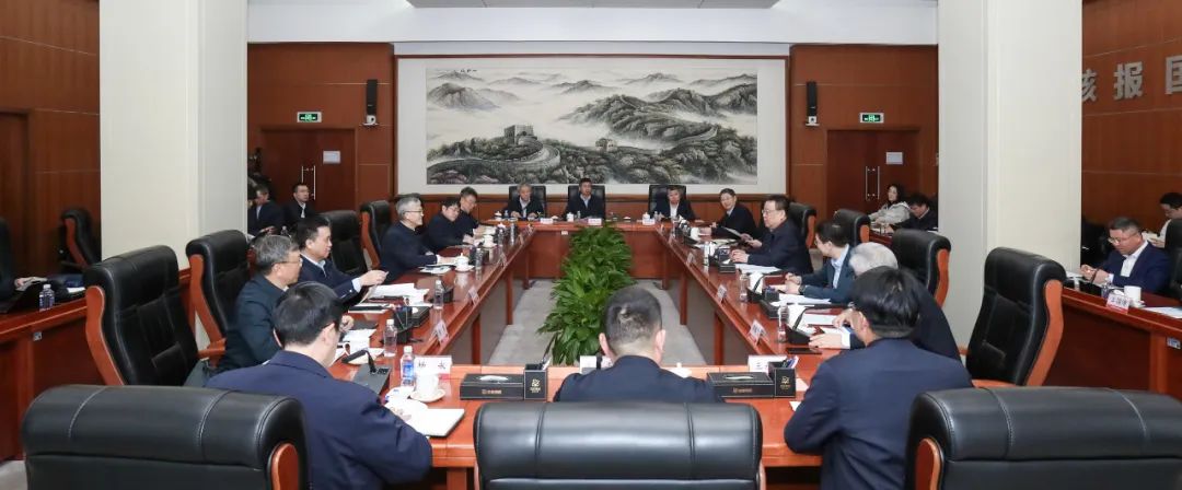 中核集團(tuán)會見東方電氣集團(tuán)總經(jīng)理、黨組副書記張彥軍一行