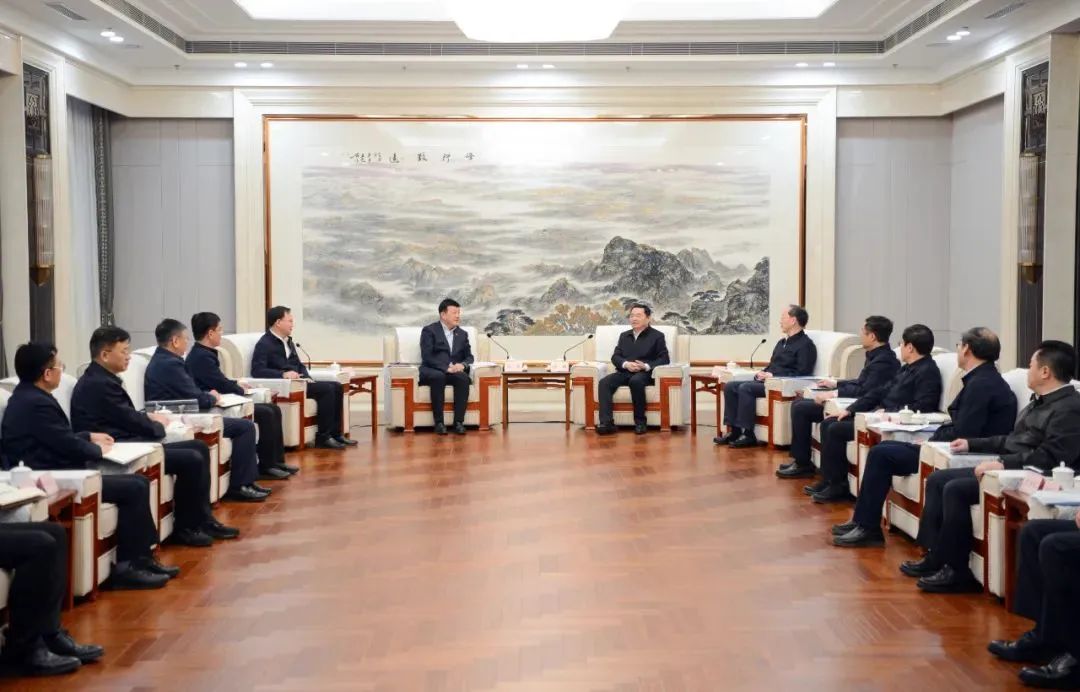 大唐集團黨組書記呂軍、總經(jīng)理張傳江拜會遼寧省委書記郝鵬、省長李樂成