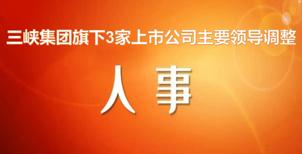 電力央企密集調(diào)整旗下上市公司領(lǐng)導(dǎo)層！
