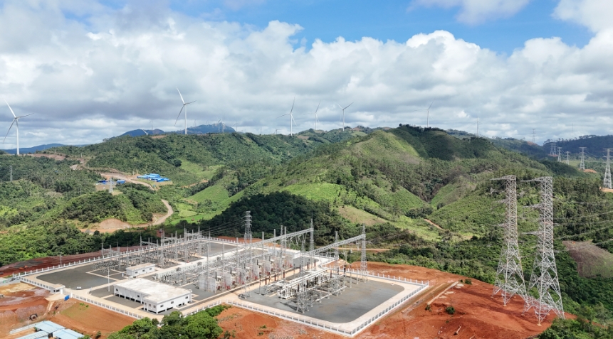 亞洲首個(gè)跨境輸電新能源項(xiàng)目全容量并網(wǎng)